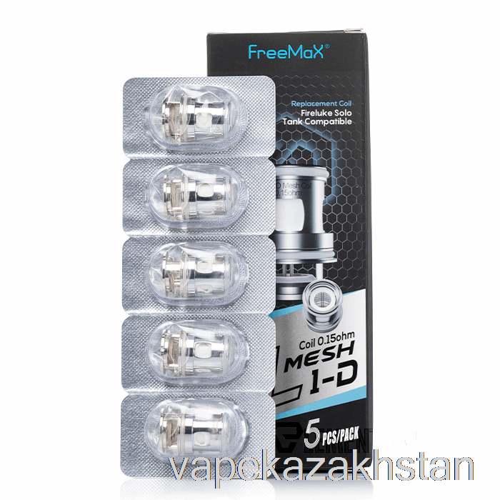 Vape Kazakhstan Freemax Fireluke Solo FL Mesh Replacement Coils 0.15ohm FL1-D Mesh Coils